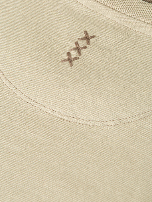 Tan טי שירט קצרה לגברים 3 Crosses SCOTCH & SODA