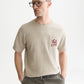 White Smoke טי שירט קצרה לגברים Bonded Artwork SCOTCH & SODA