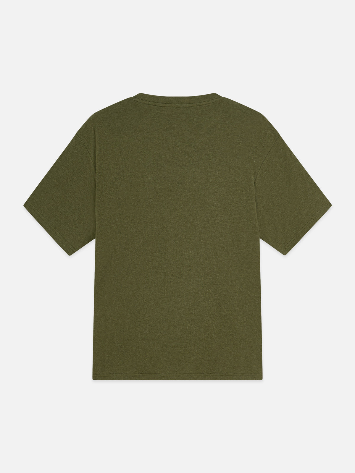 Dark Olive Green טי שירט קצרה לגברים Bonded Artwork SCOTCH & SODA