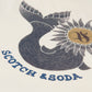 Antique White טי שירט קצרה לגברים Front And Back Artwork SCOTCH & SODA