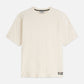 Antique White טי שירט קצרה לגברים Jacquard SCOTCH & SODA