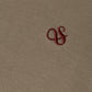 Dim Gray טי שירט ארוכה לגברים Embroidered Logo SCOTCH & SODA