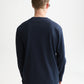 Black טי שירט ארוכה לגברים Embroidered Logo SCOTCH & SODA