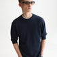 White Smoke טי שירט ארוכה לגברים Embroidered Logo SCOTCH & SODA