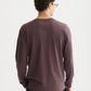 Lavender טי שירט ארוכה לגברים Embroidered Logo SCOTCH & SODA