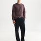 White Smoke טי שירט ארוכה לגברים Embroidered Logo SCOTCH & SODA
