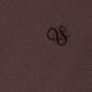 Dark Slate Gray טי שירט ארוכה לגברים Embroidered Logo SCOTCH & SODA