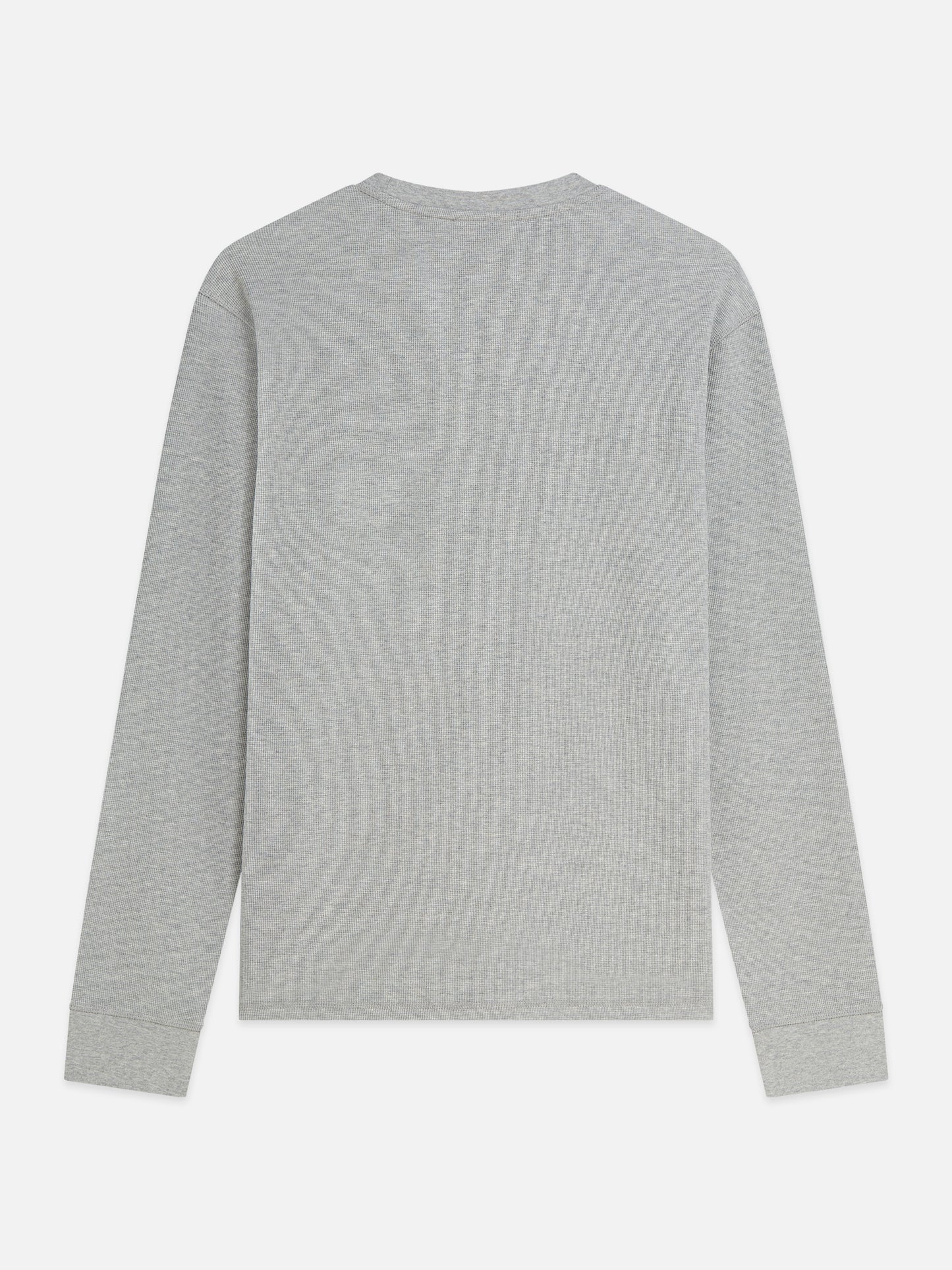 Gray טי שירט ארוכה לגברים Waffle SCOTCH & SODA