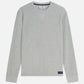 Gray טי שירט ארוכה לגברים Waffle SCOTCH & SODA