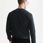 Black טי שירט ארוכה לגברים Henley Slub SCOTCH & SODA