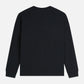 Black טי שירט ארוכה לגברים Henley Slub SCOTCH & SODA