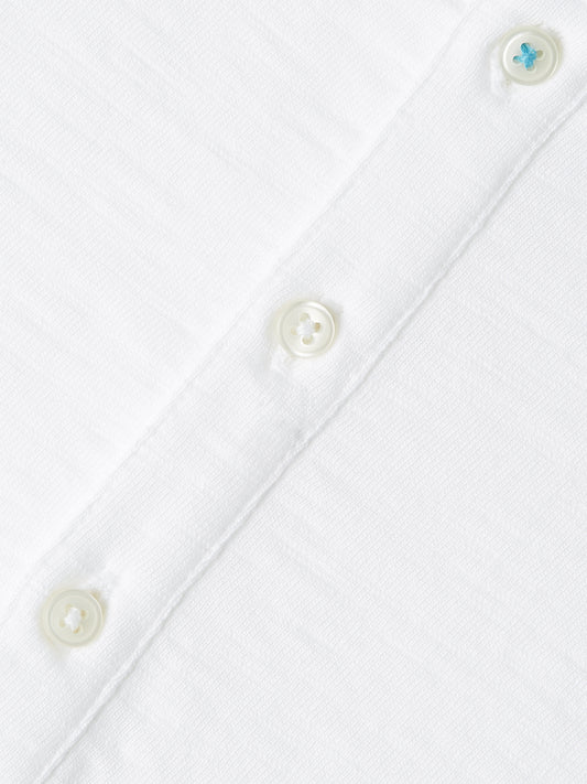 Lavender טי שירט ארוכה לגברים Henley Slub SCOTCH & SODA