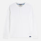 Lavender טי שירט ארוכה לגברים Henley Slub SCOTCH & SODA