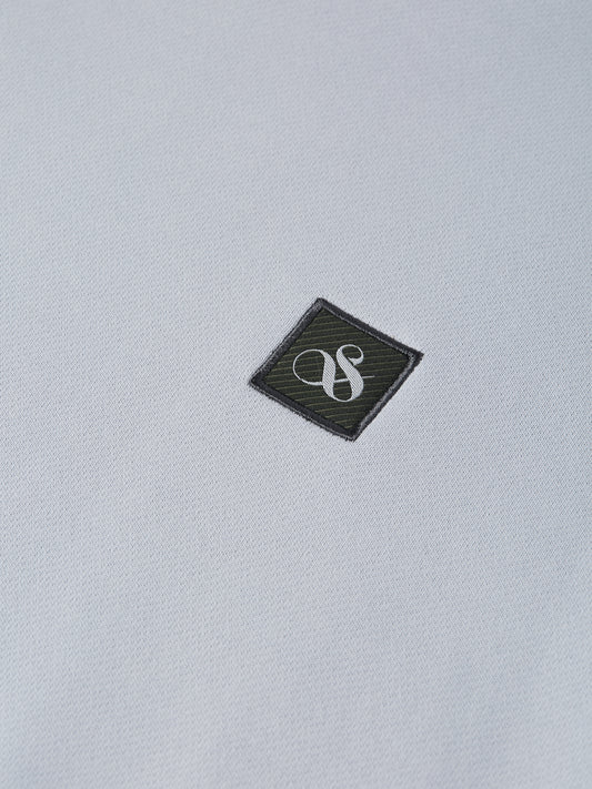 Gray קפוצ'ון לגברים Logo Badge SCOTCH & SODA