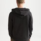 Black קפוצ'ון לגברים Logo Badge Zip-Through SCOTCH & SODA