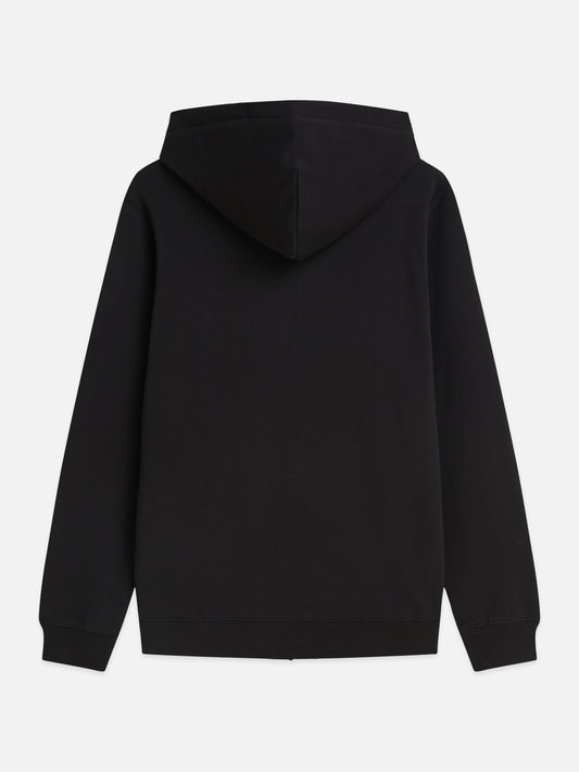 Black קפוצ'ון לגברים Logo Badge Zip-Through SCOTCH & SODA
