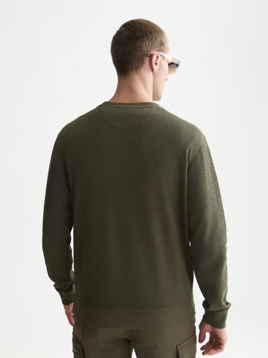 Dark Slate Gray סווטשירט לגברים Garment-Dye SCOTCH & SODA