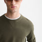 White Smoke סווטשירט לגברים Garment-Dye SCOTCH & SODA
