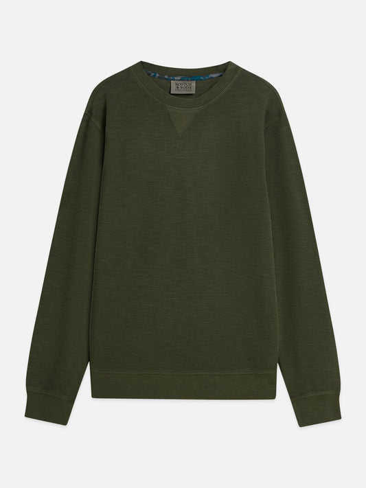 Dark Slate Gray סווטשירט לגברים Garment-Dye SCOTCH & SODA
