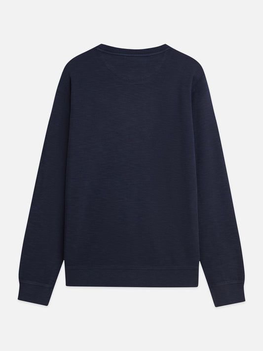 Dark Slate Gray סווטשירט לגברים Garment-Dye SCOTCH & SODA