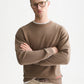 White Smoke סווטשירט לגברים Washed SCOTCH & SODA
