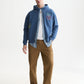 White Smoke קפוצ'ון לגברים Embroidered Zip-Through SCOTCH & SODA