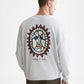 White Smoke סווטשירט לגברים Front And Back Artwork SCOTCH & SODA