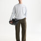 White Smoke סווטשירט לגברים Front And Back Artwork SCOTCH & SODA