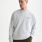White Smoke סווטשירט לגברים Front And Back Artwork SCOTCH & SODA