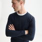White Smoke סוודר לגברים Neps Wool-Blend SCOTCH & SODA