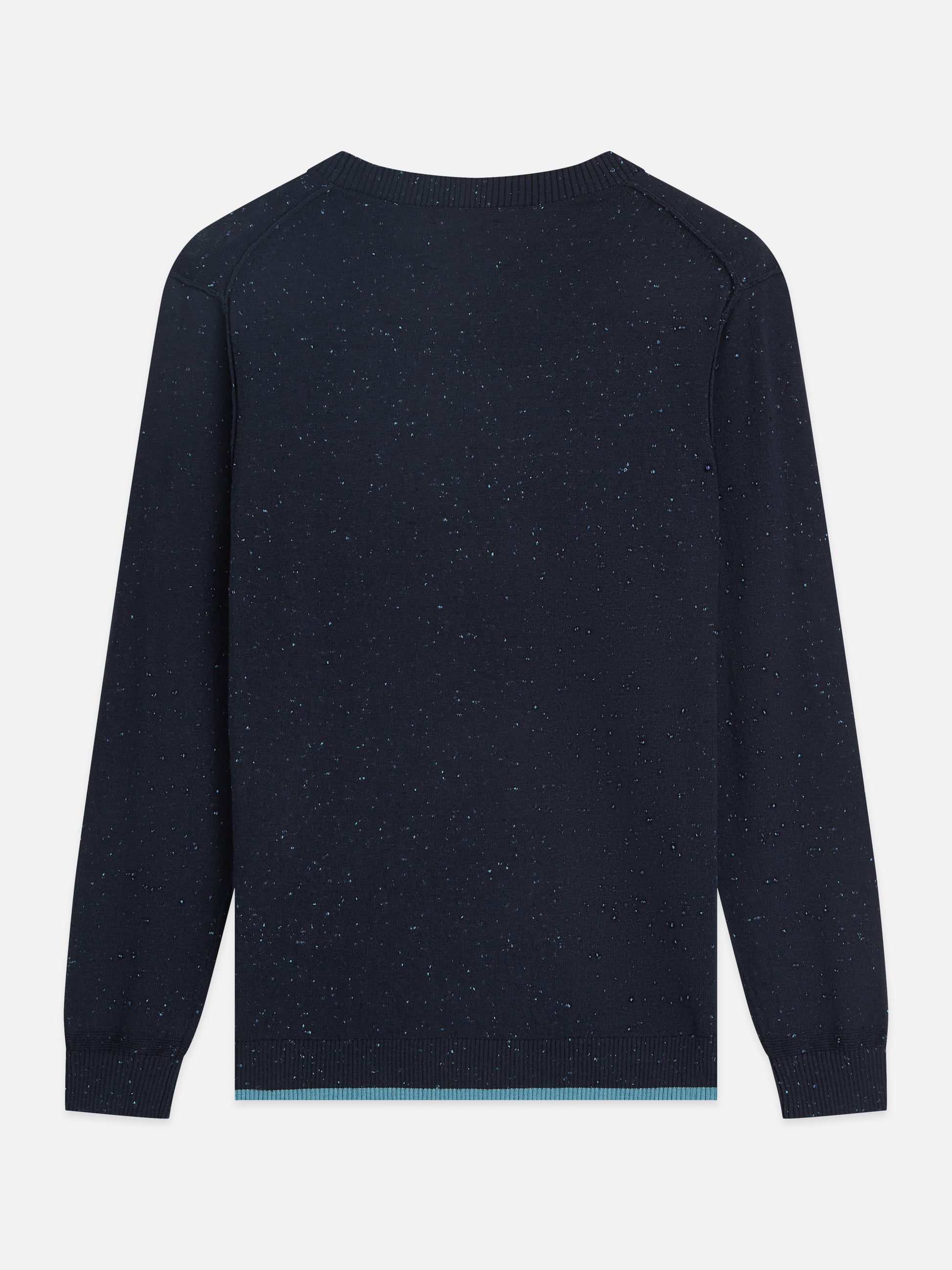 Dark Slate Gray סוודר לגברים Neps Wool-Blend SCOTCH & SODA