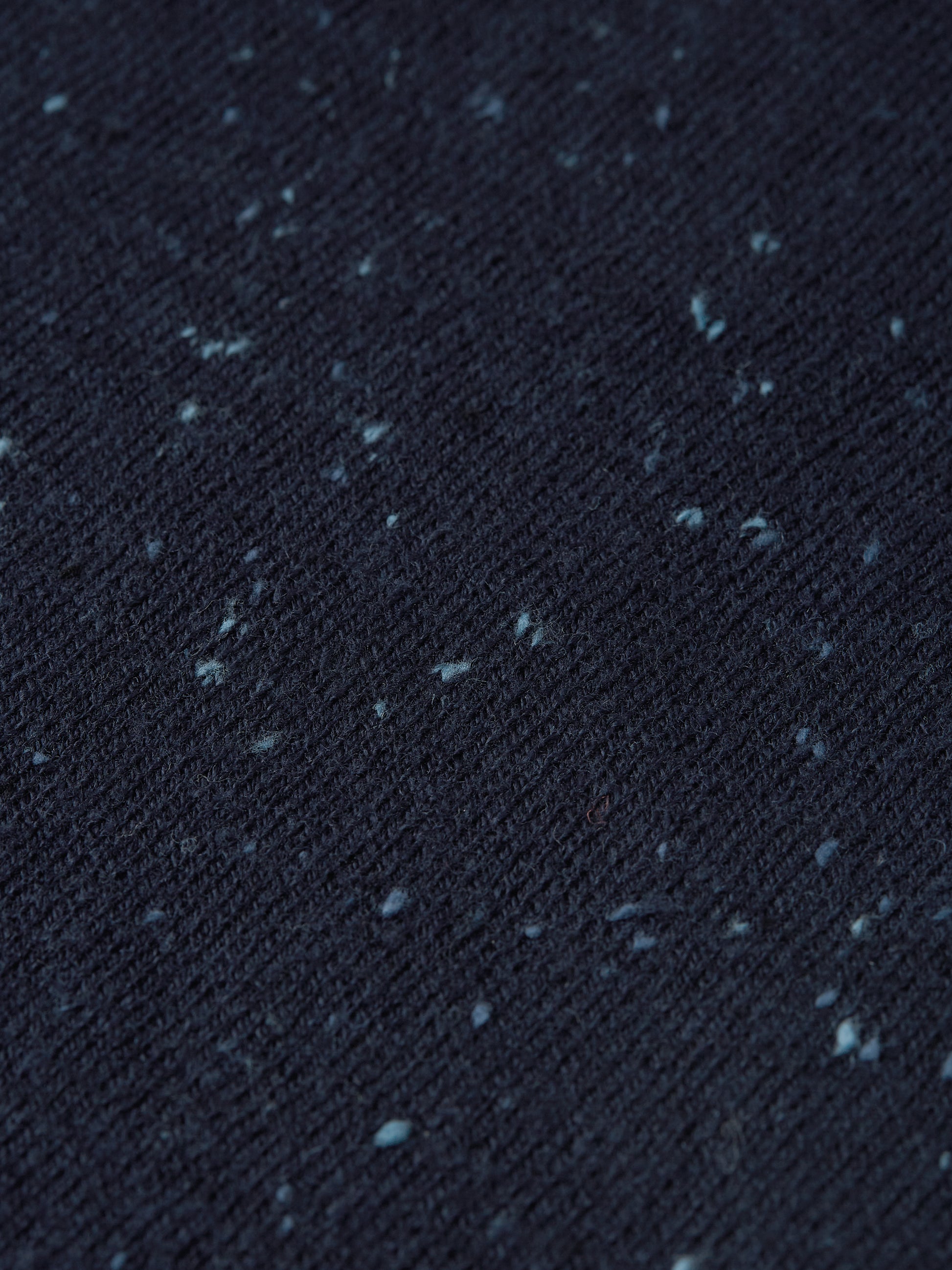 Black סוודר לגברים Neps Wool-Blend SCOTCH & SODA