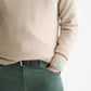 White Smoke סוודר לגברים Soft Knit SCOTCH & SODA