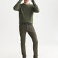 White Smoke סוודר לגברים Soft Knit SCOTCH & SODA