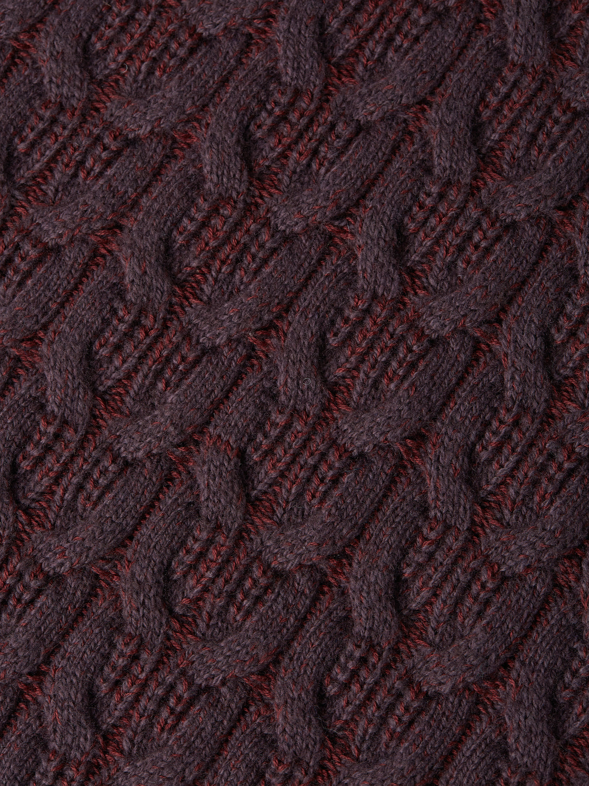 סוודר לגברים V-Neck Wool-Blend