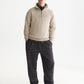 White Smoke סוודר לגברים Troyer Zip SCOTCH & SODA