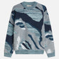 White Smoke סוודר ז'קארד לגברים Jacquard Cotton SCOTCH & SODA