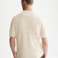 White Smoke חולצת פולו לגברים Structured Knitted SCOTCH & SODA