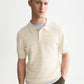 White Smoke חולצת פולו לגברים Structured Knitted SCOTCH & SODA