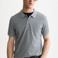 White Smoke חולצת פולו לגברים Micro-Printed SCOTCH & SODA