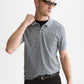 White Smoke חולצת פולו לגברים Micro-Printed SCOTCH & SODA