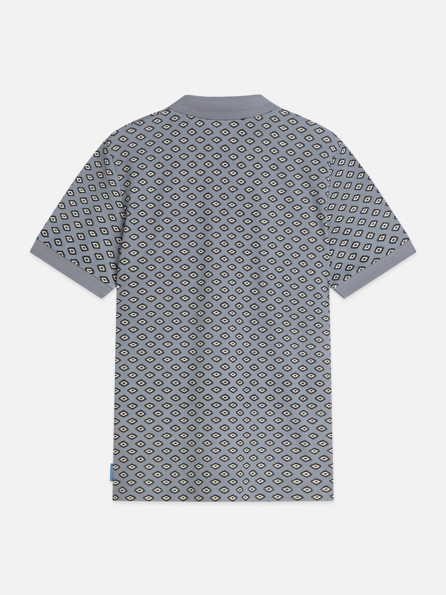White Smoke חולצת פולו לגברים Micro-Printed SCOTCH & SODA