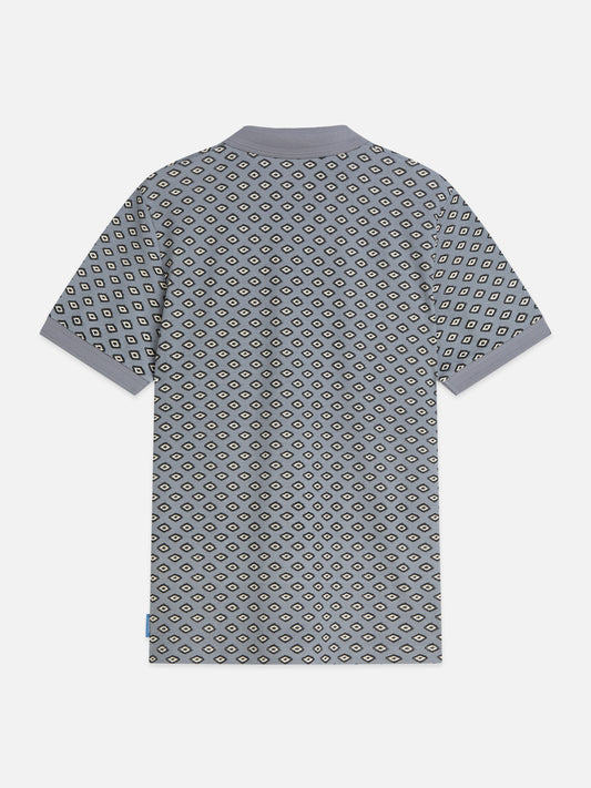 White Smoke חולצת פולו לגברים Micro-Printed SCOTCH & SODA