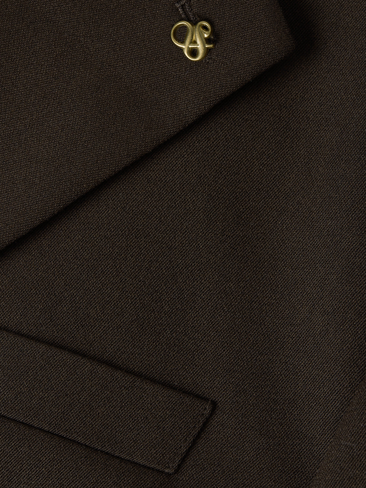 בלייזר לגברים Double-Breasted Wool-Blend