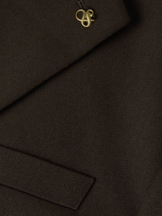 Black בלייזר לגברים Double-Breasted Wool-Blend SCOTCH & SODA