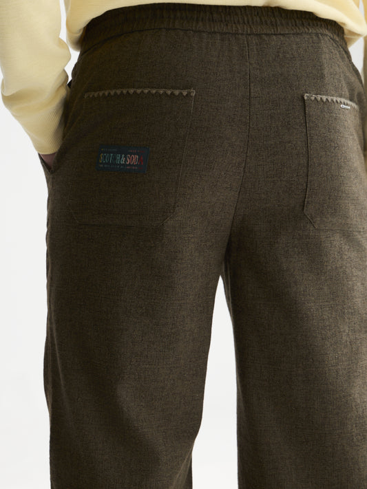 Black מכנסיים ארוכים לגברים Otis Melange SCOTCH & SODA