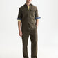 White Smoke מכנסיים ארוכים לגברים Otis Melange SCOTCH & SODA