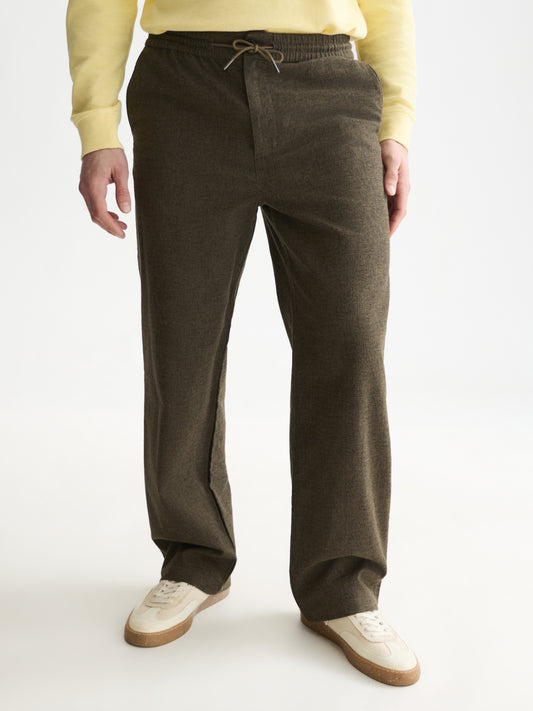 White Smoke מכנסיים ארוכים לגברים Otis Melange SCOTCH & SODA