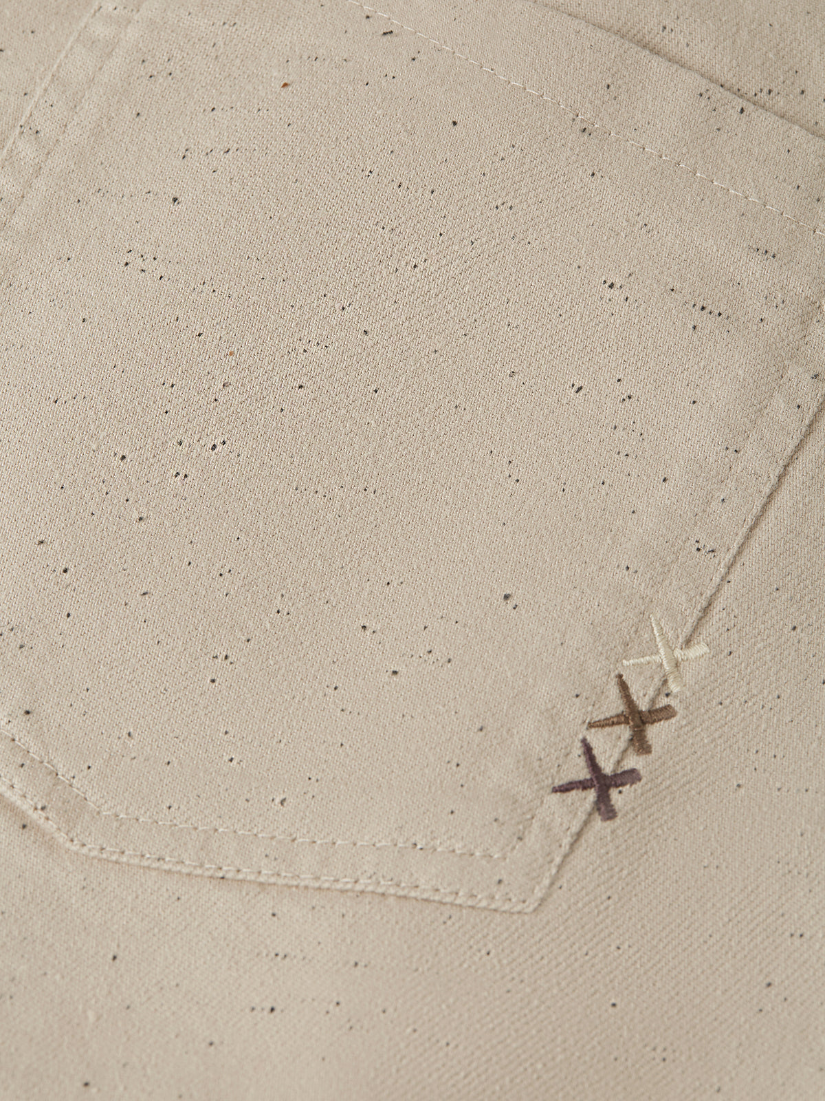 Gray מכנסיים ארוכים לגברים Speckled Cotton-Blend SCOTCH & SODA