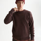 White Smoke סוודר לגברים Double Face Merino-Blend SCOTCH & SODA